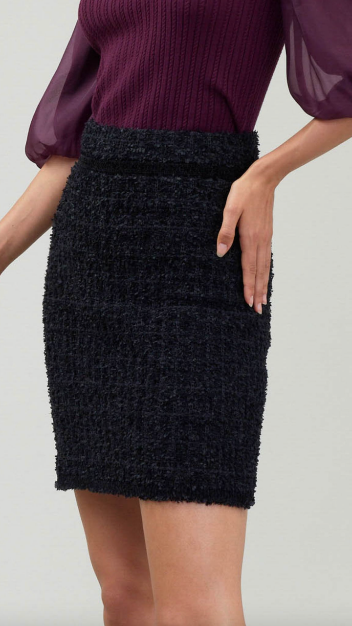 Tweed Mini Skirt