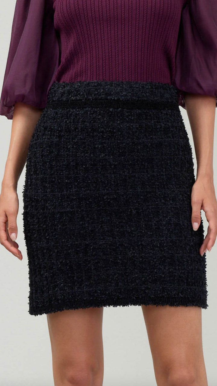 Tweed Mini Skirt