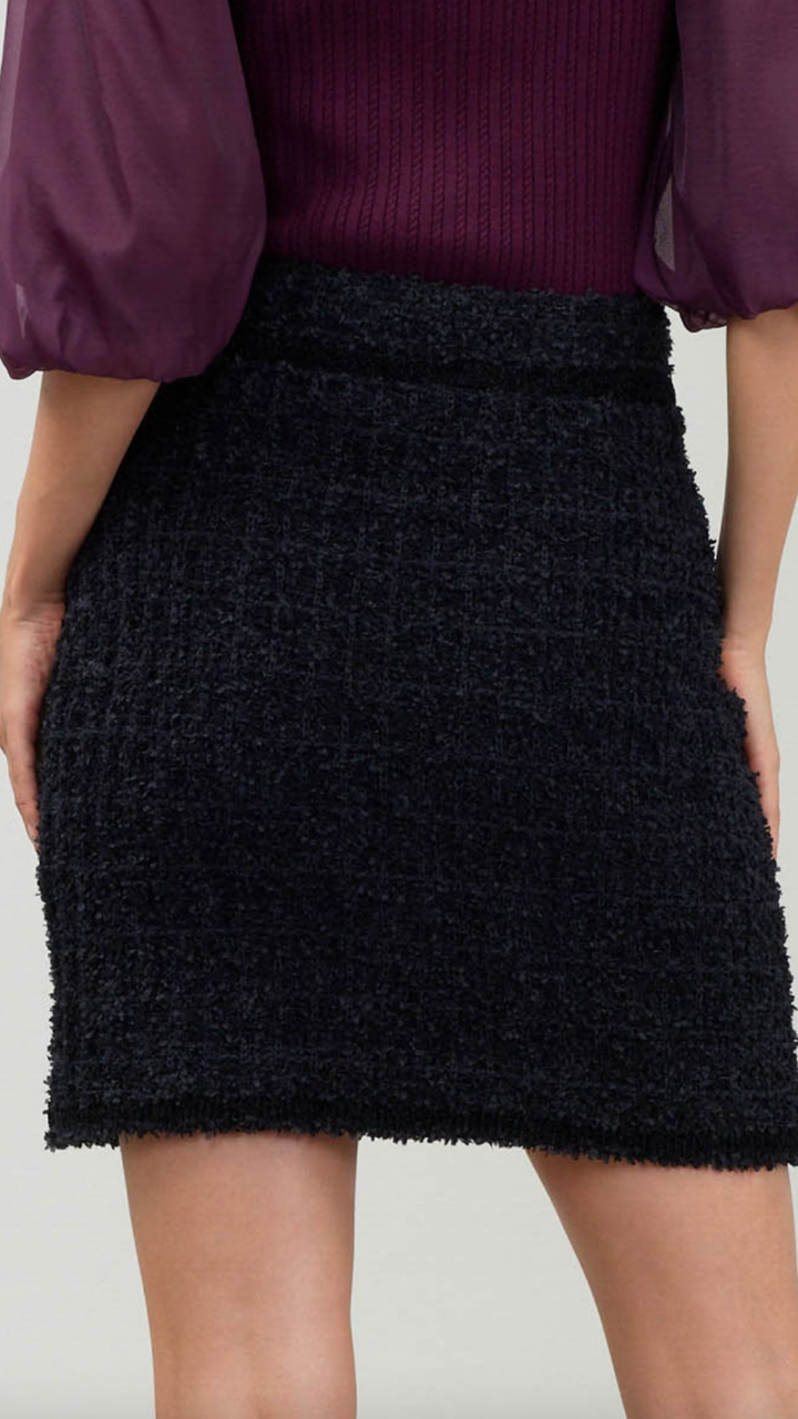 Tweed Mini Skirt