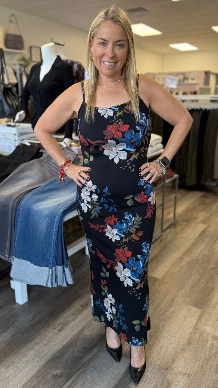 Four Seasons Stretch Maxi Dress