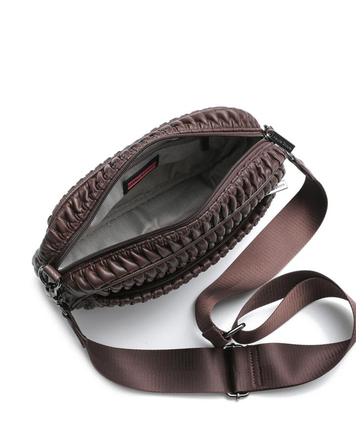 Noa Chocolate Cargo Camera Crossbody Bag