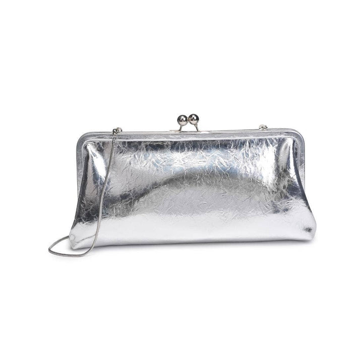 Silver Isabella Clutch