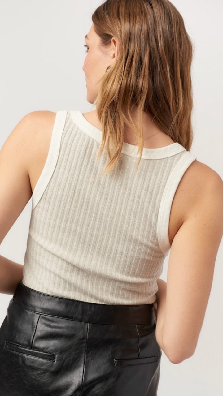 Cream Cooper Sweater Tank