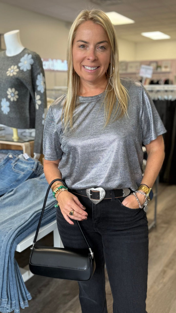 Silve Shiny Tee