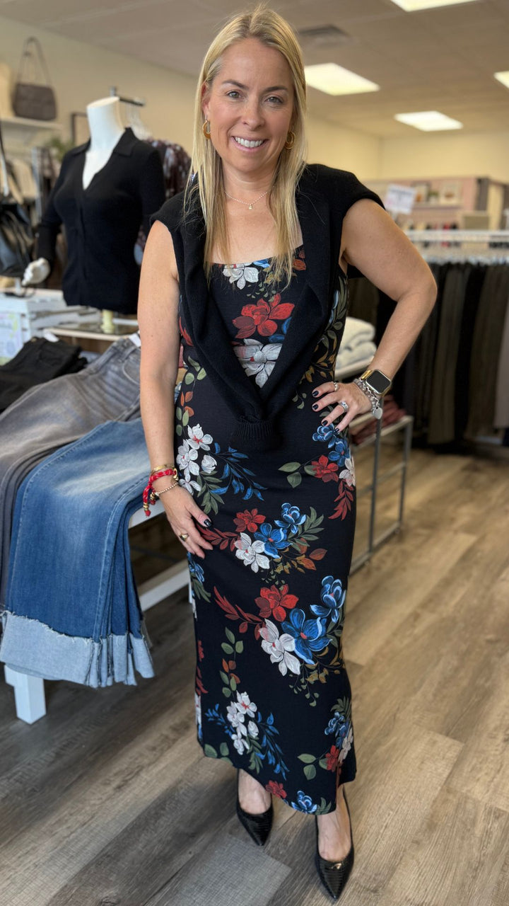 Four Seasons Stretch Maxi Dress