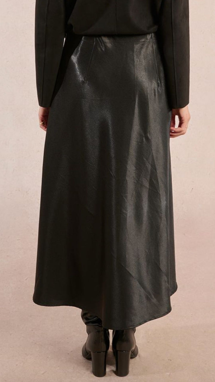 Black Silk Skirt