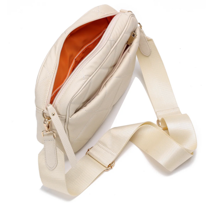 Noa Vanilla Camera Crossbody