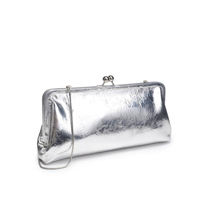 Silver Isabella Clutch