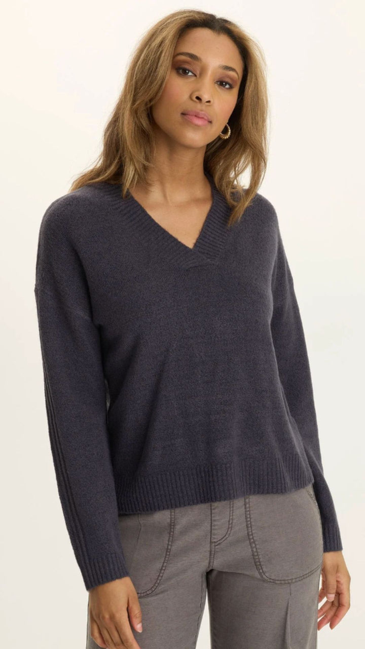 Ambrose Relaxed V Neck Sweater