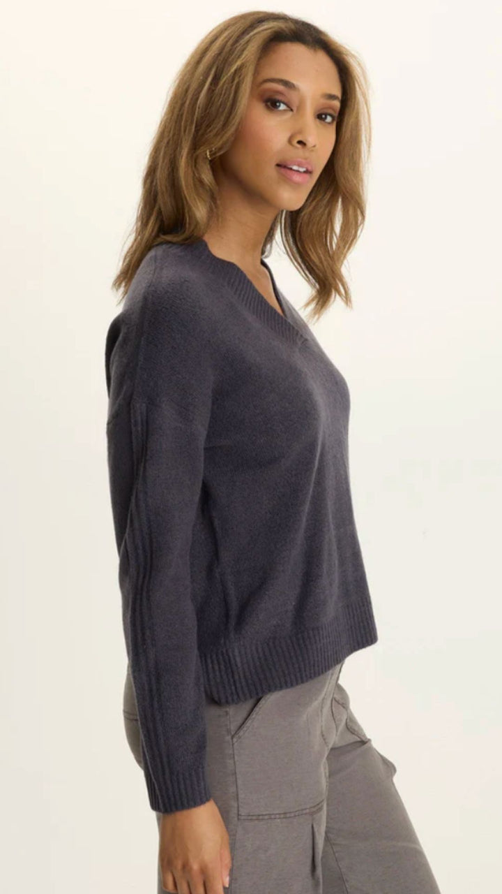 Ambrose Relaxed V Neck Sweater