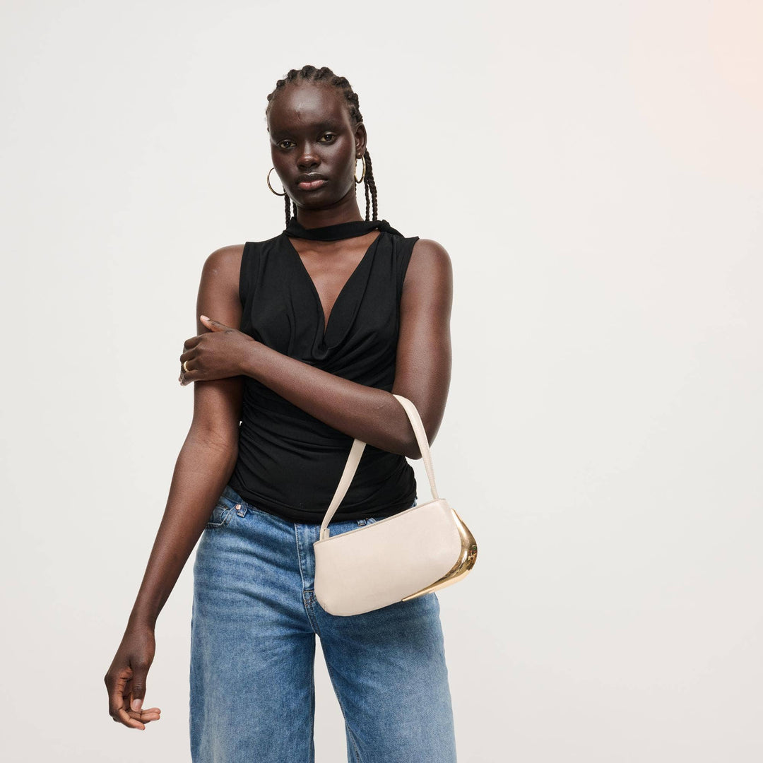 Cream Cooper Shoulder Bag