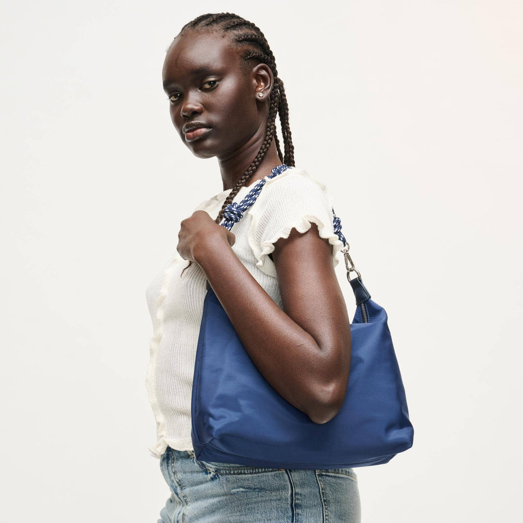 Navy Nova Hobo Bag