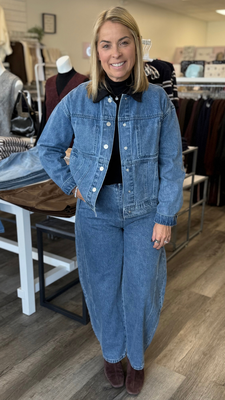 Plot Twist Denim Jacket