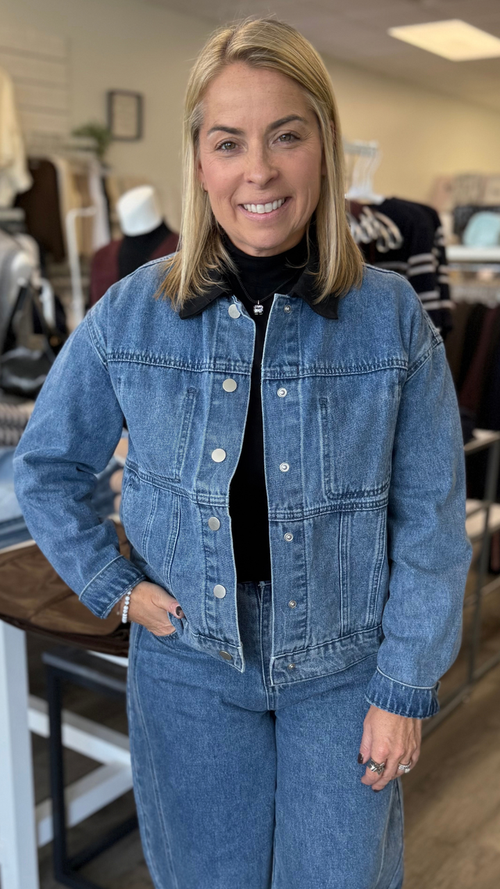 Plot Twist Denim Jacket