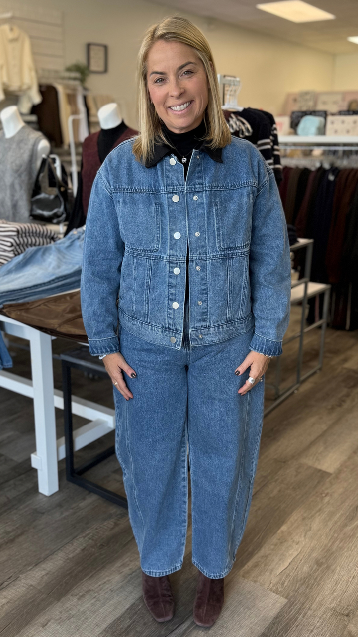 Plot Twist Denim Jacket