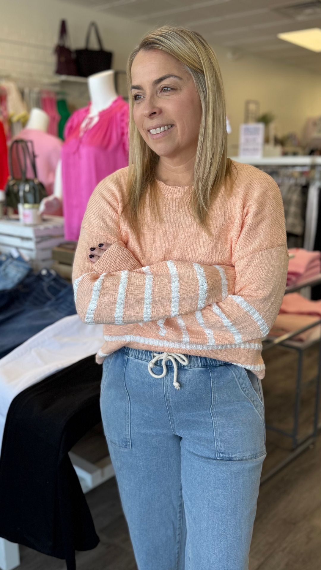 Striped Saylor Knit Sweater