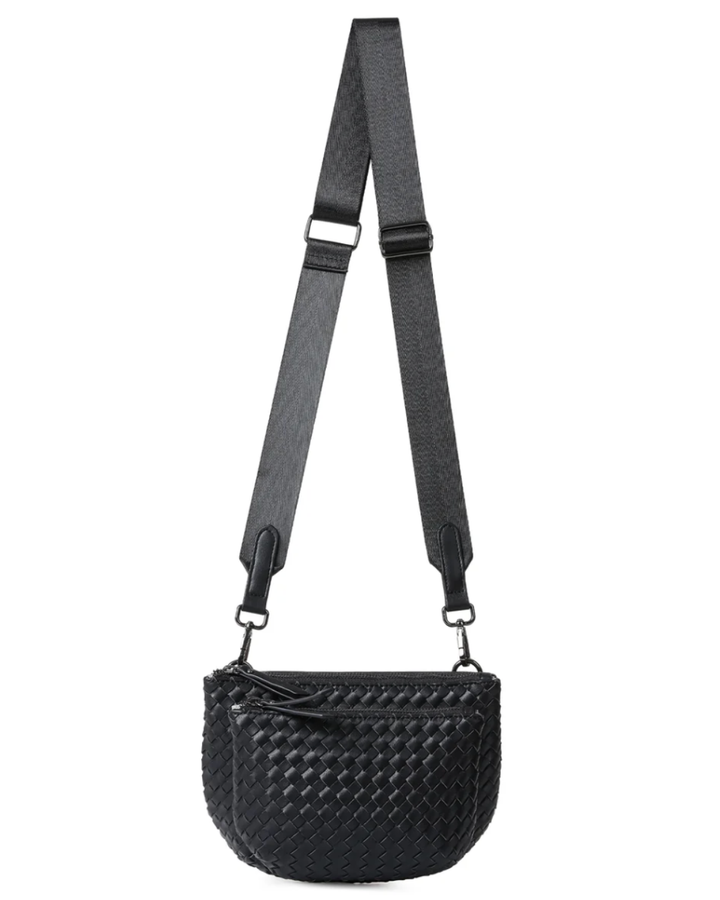 Devon Jet Convertible Crossbody Bag