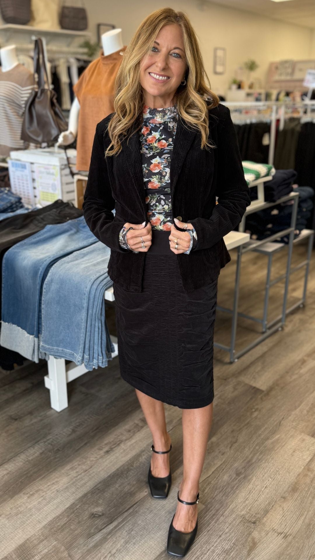 Black Aila Blazer