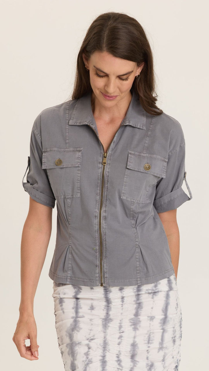 Nebulous Pigment Tammen Shacket