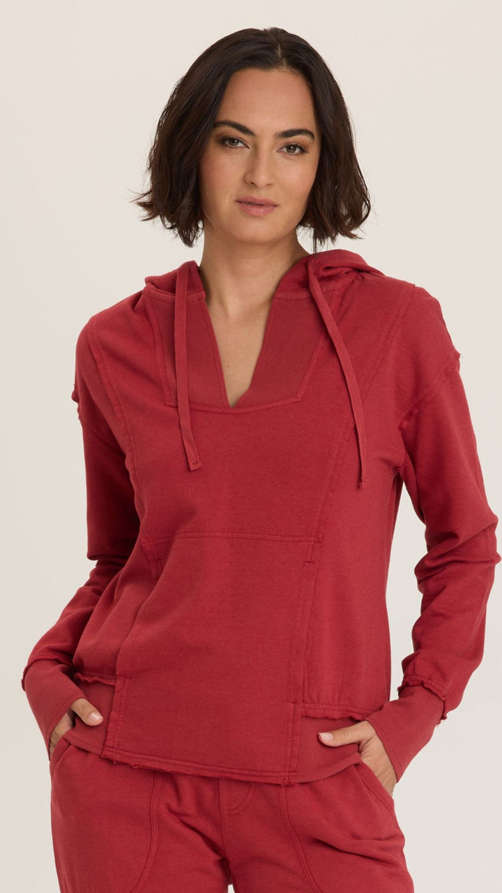 Corundum Rosalyn Fleece Casual Hoodie