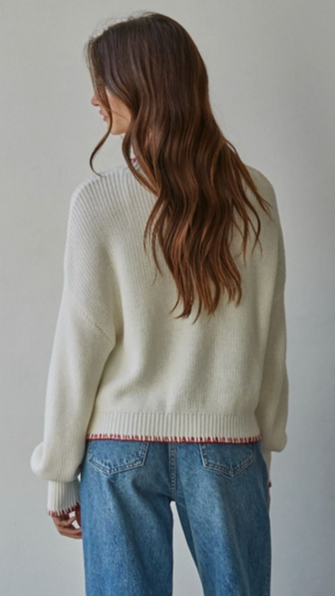 Americana Stitch Sweater