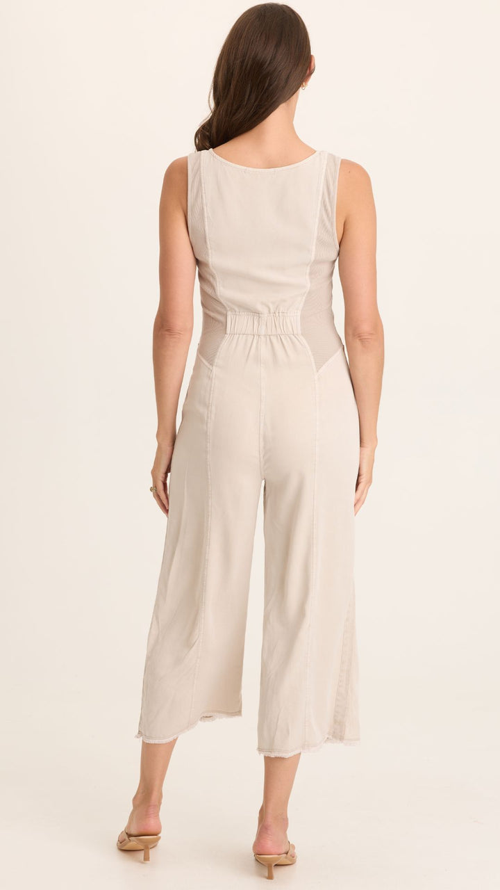Clay Pot Pigment Linette Jumpsuit