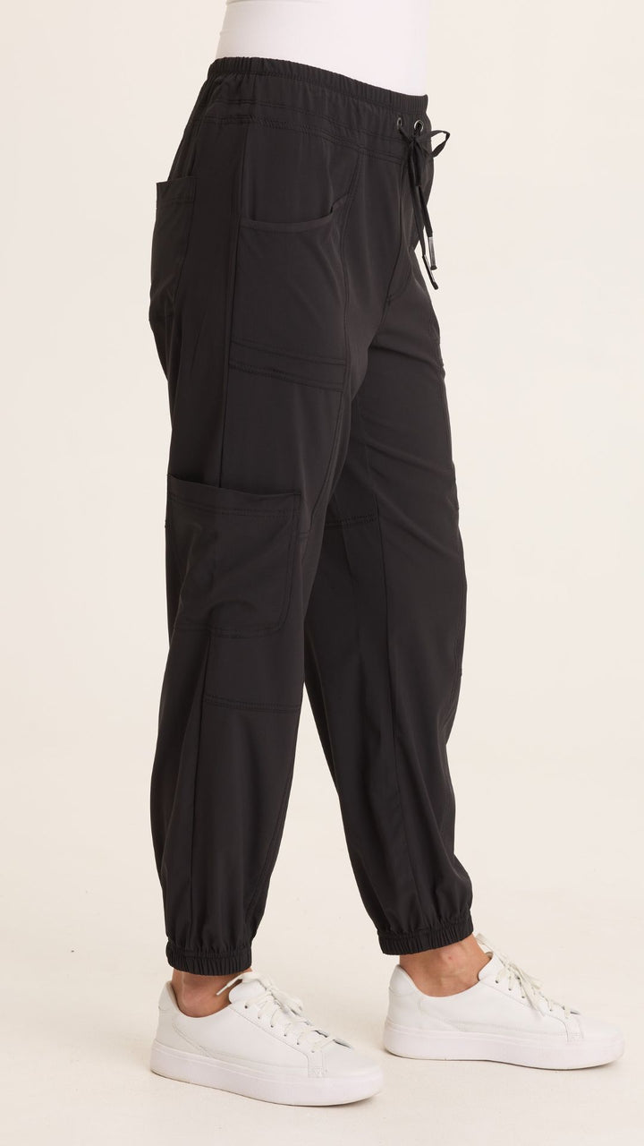 Black Theobald Joggers
