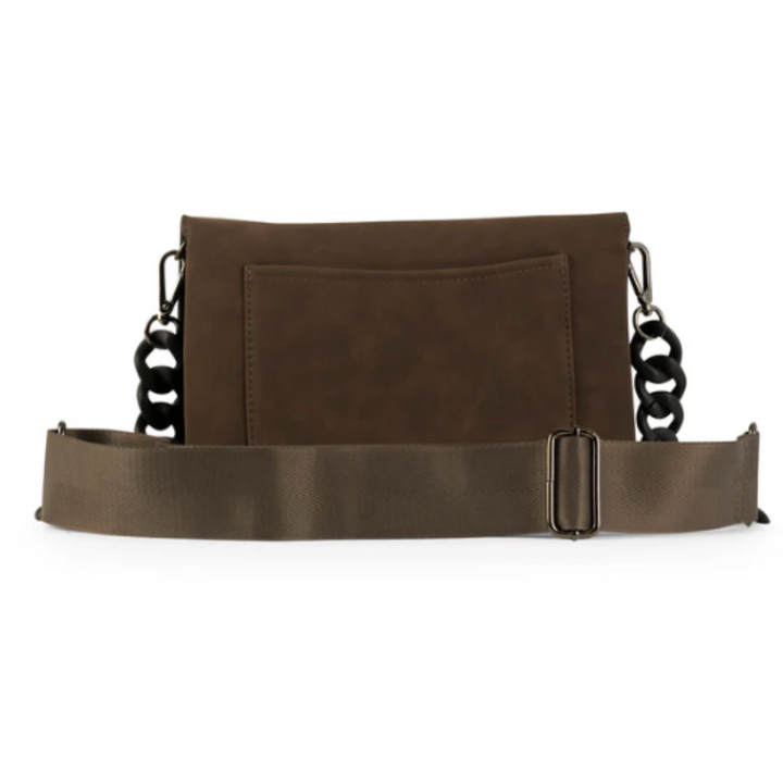 Lexi Espresso Crossbody Bag