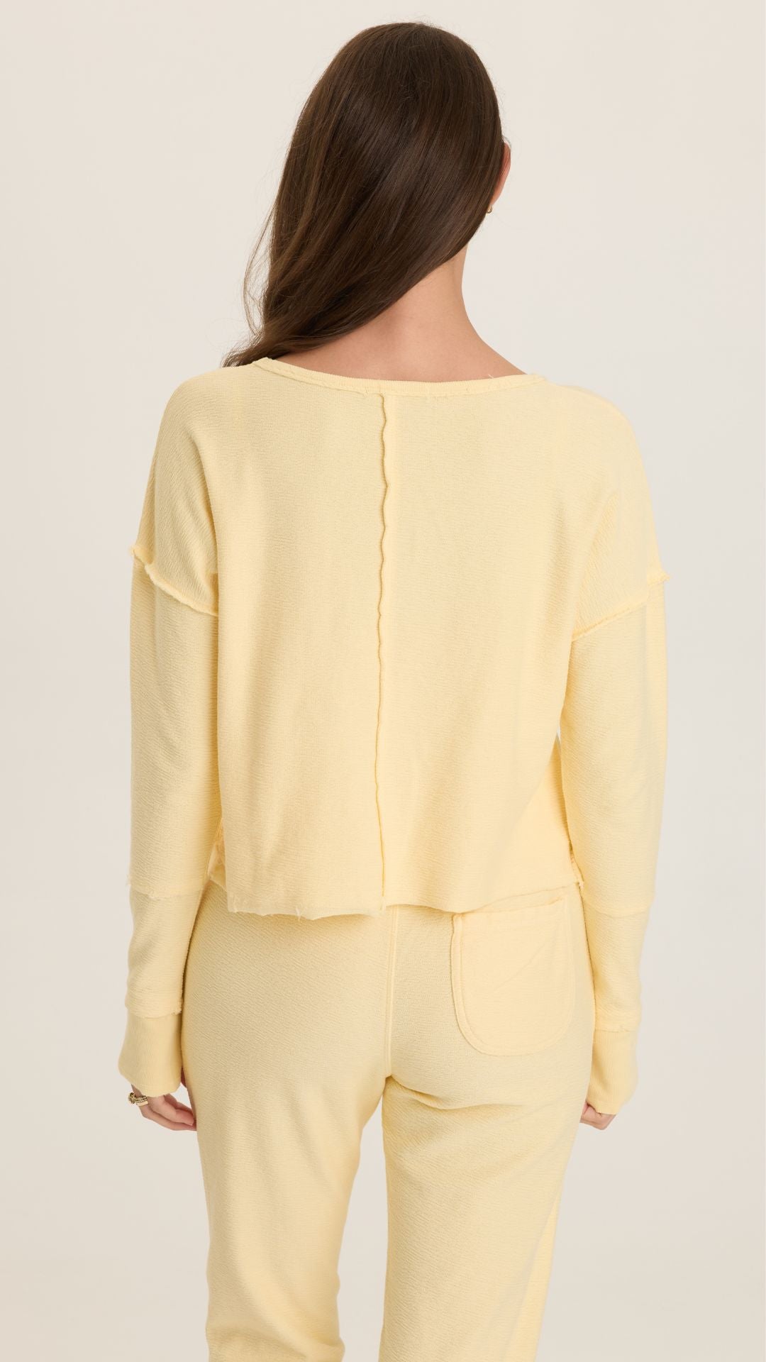 Lunaria Annika Long Sleeve Boat Neck Top