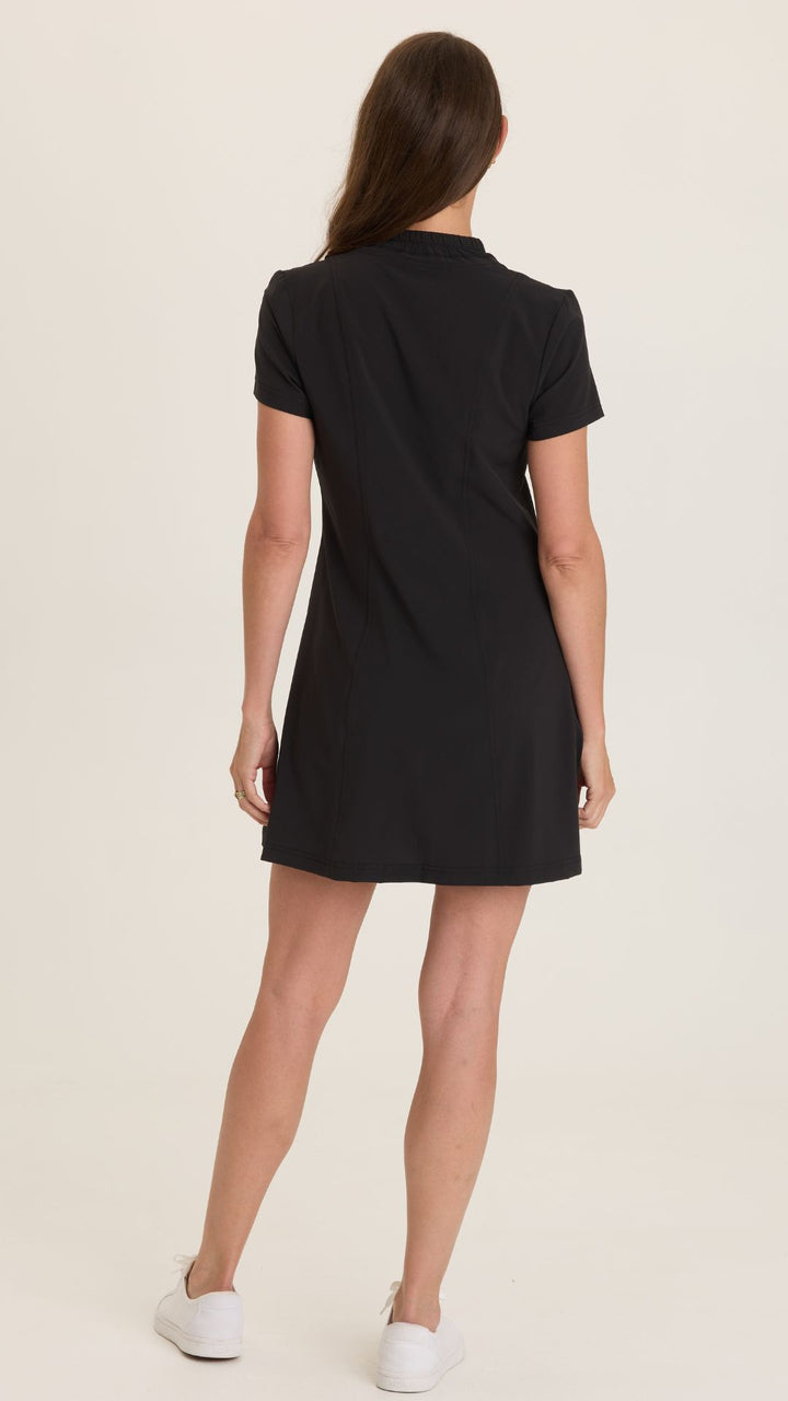 Black Mulder Jacket Dress