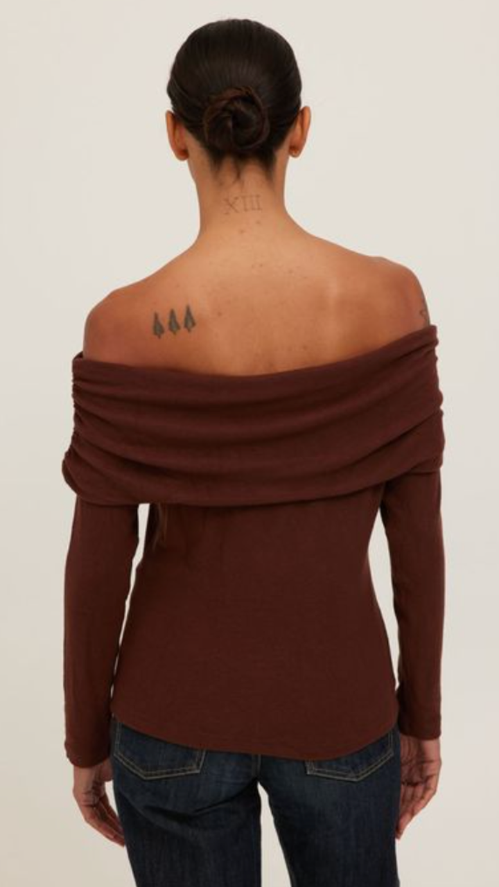 Studio City Off The Shoulder Long Sleeve