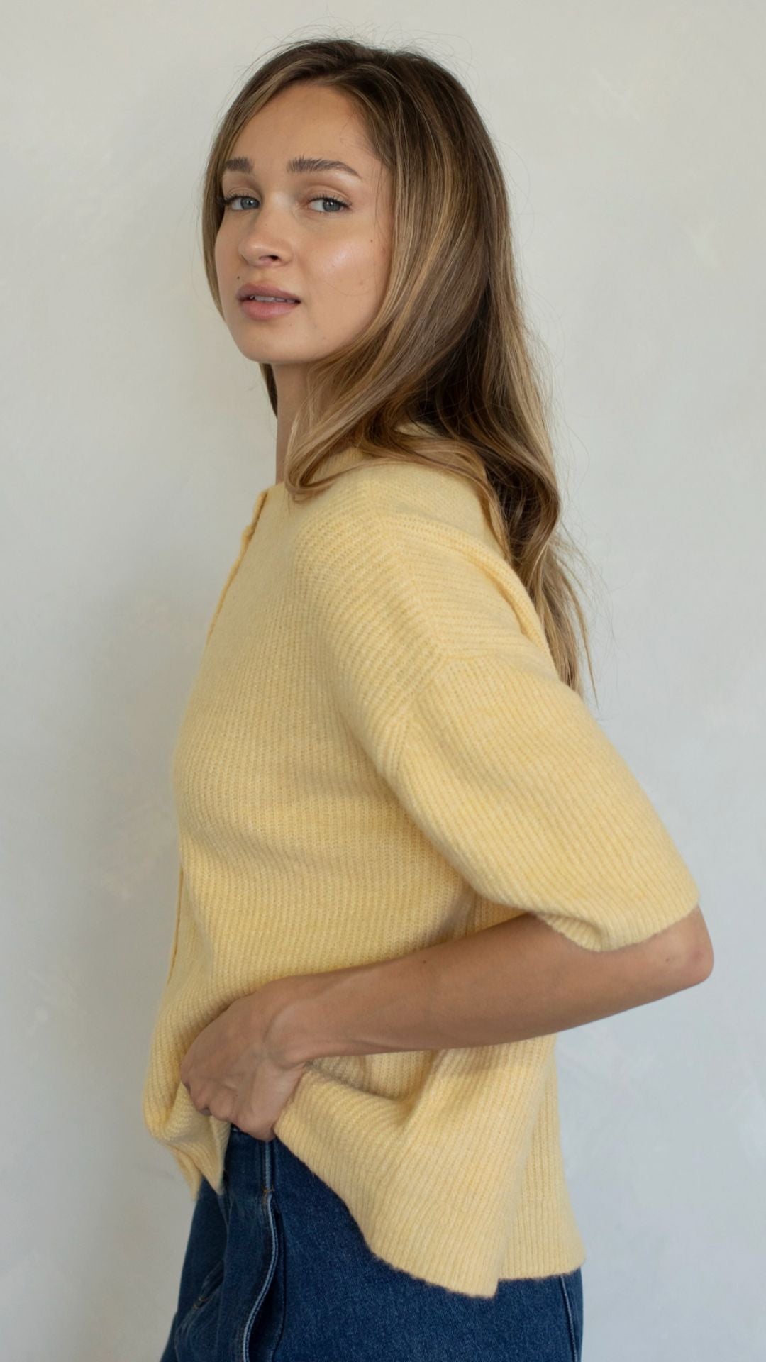 Honey Buttoned Cardigan