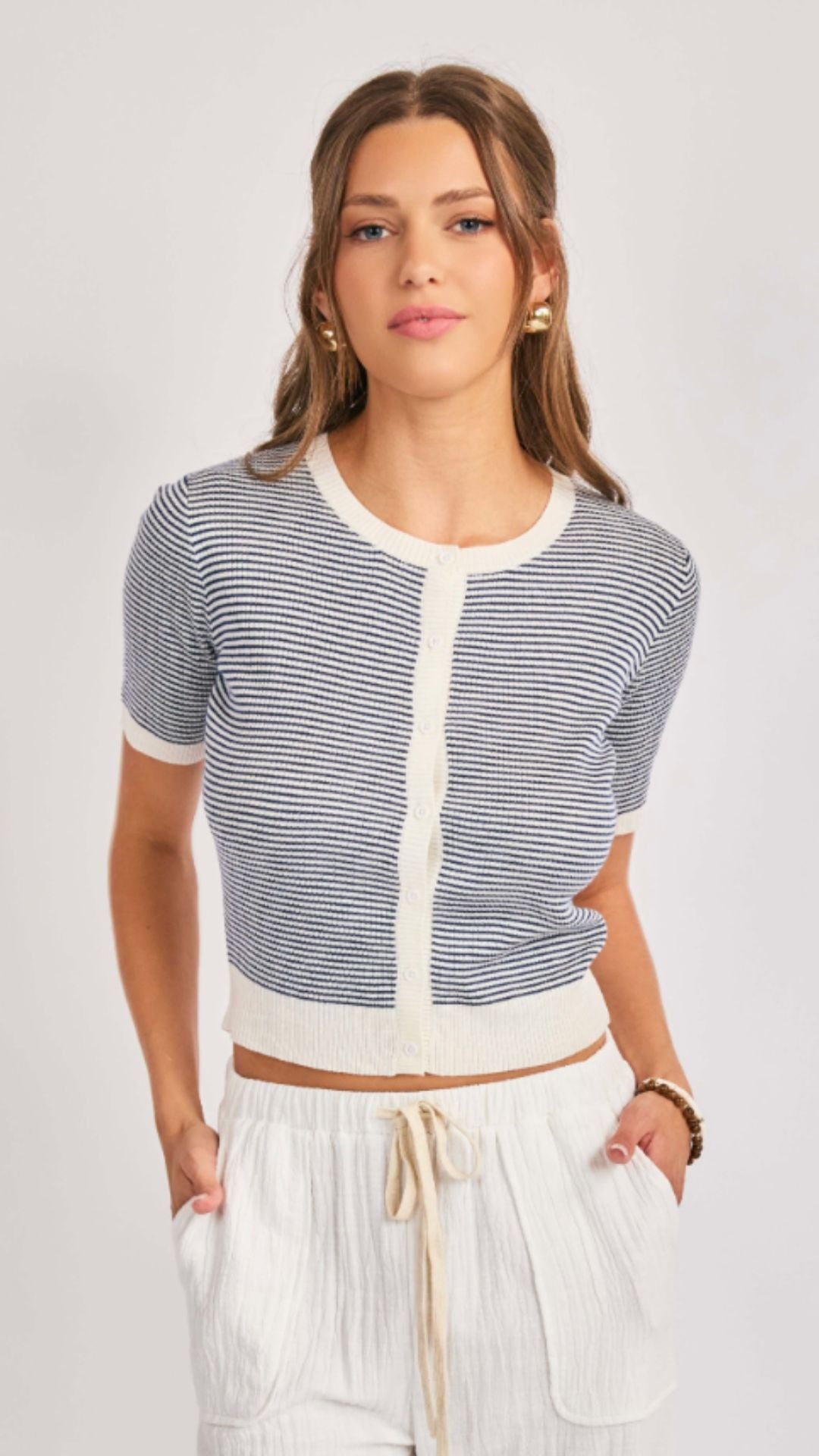 Mavi Stripe Cardigan