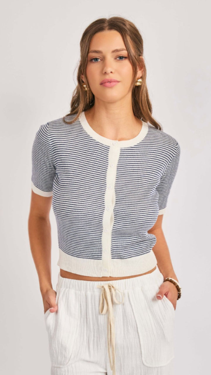 Mavi Stripe Cardigan