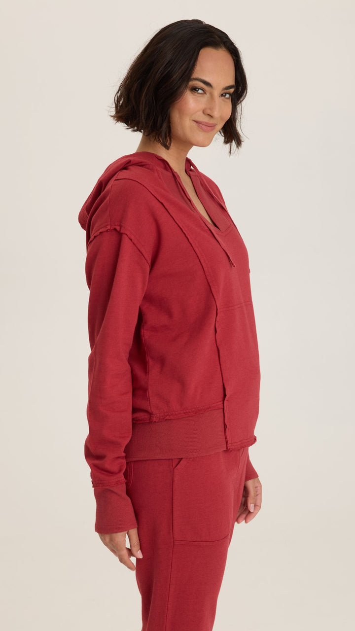 Corundum Rosalyn Fleece Casual Hoodie