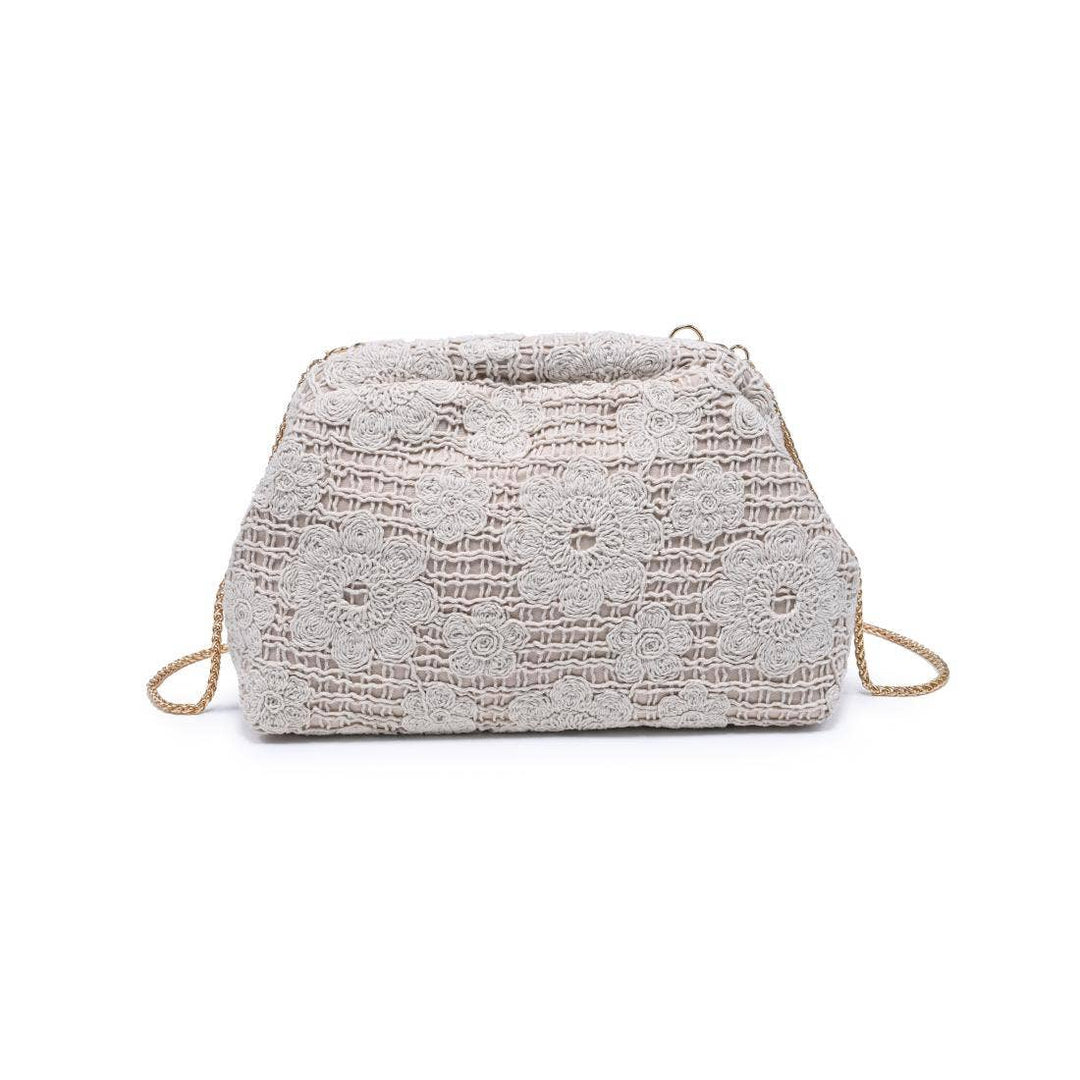 Ivory Ophelia Clutch