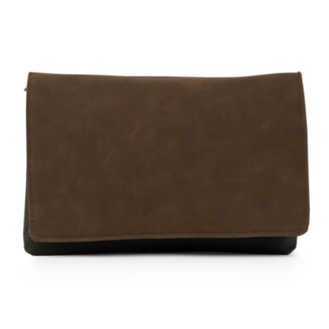 Lexi Espresso Crossbody Bag
