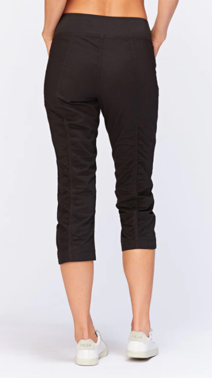 Black Iris Crop Pants