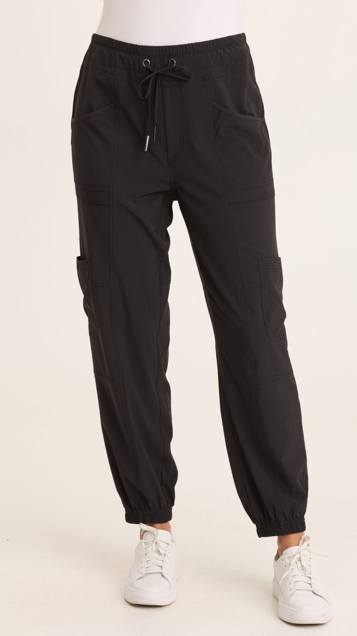 Black Theobald Joggers