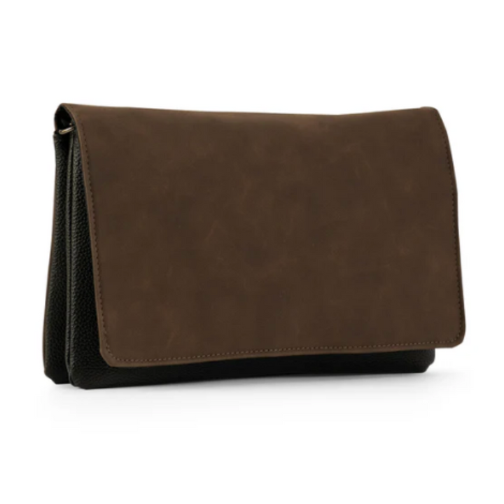 Lexi Espresso Crossbody Bag