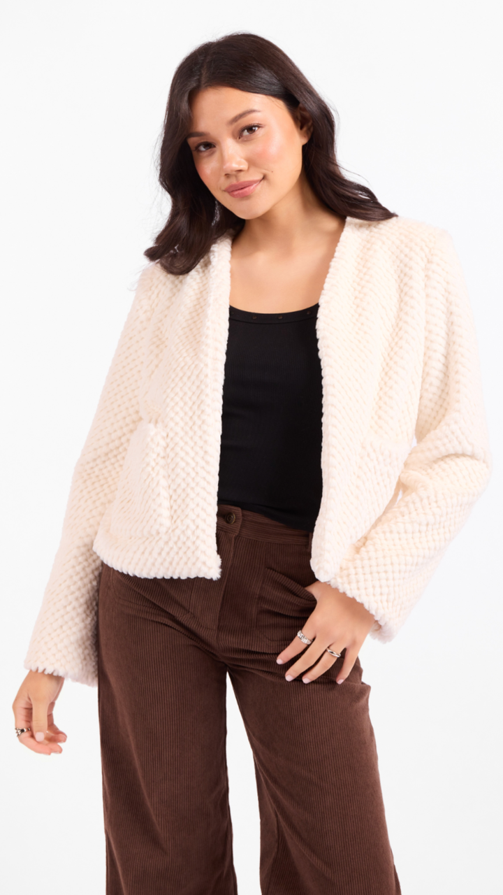 So So Soft Faux Fur Jacket