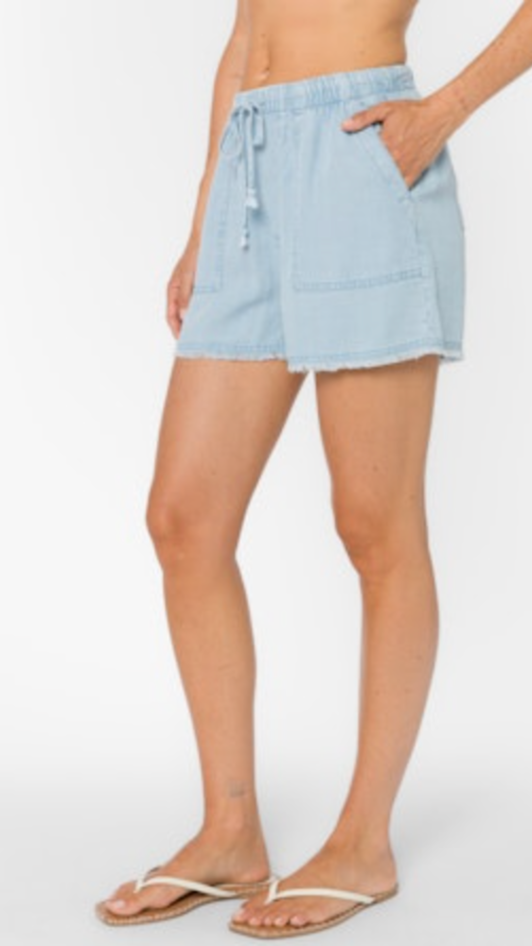 Pull On Tencel Shorts