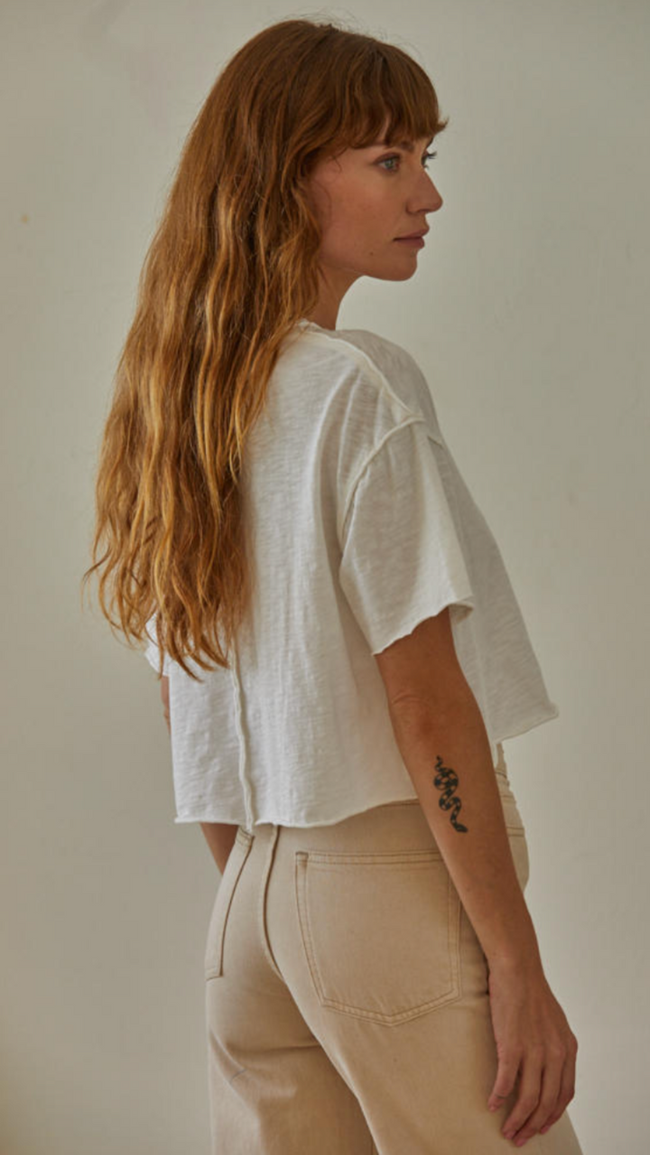 Cotton Wash Crew Tee