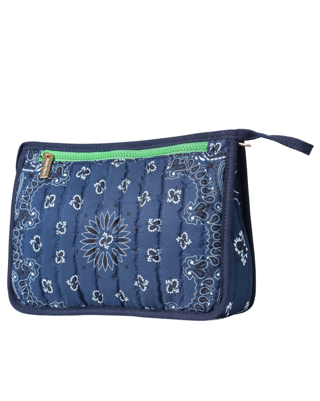Beau Navy Bandana Pouch