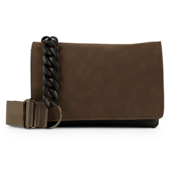 Lexi Espresso Crossbody Bag