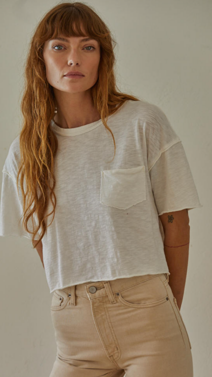 Cotton Wash Crew Tee