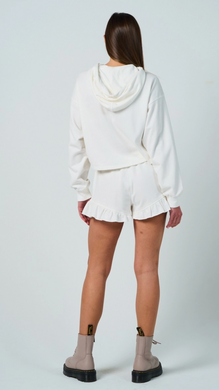 Hooded Zipper Sweatshirt