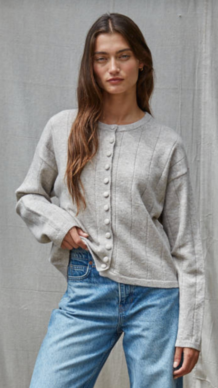Buttondown Cardigan Top