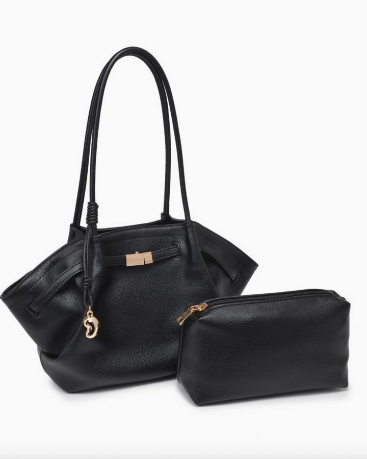 Black Monroe Satchel