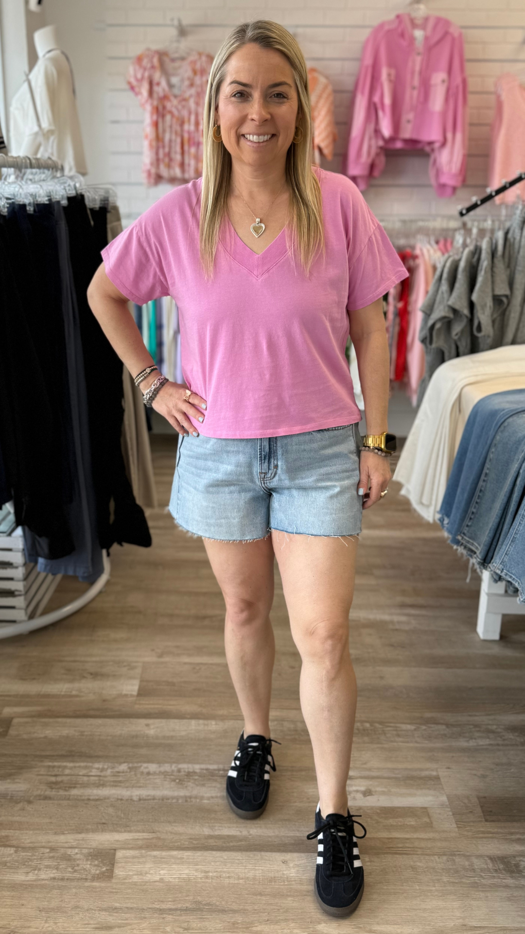 Pink Mazzy Tee